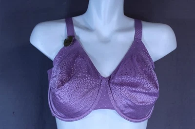 Wacoal 855303 Back Appeal Unlined Underwire Full Coverage Bra 38DDD - Image 1 of 4