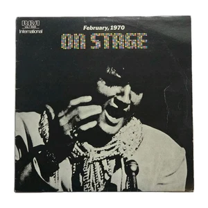 ELVIS PRESLEY "On Stage (February 1970)" AUSSIE VINYL LP on GREEN 'RCA' LABEL - Picture 1 of 4