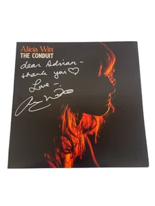 Alicia Witt The Conduit LP Vinyl Record Signed Autograph Charity Listing - Picture 1 of 12