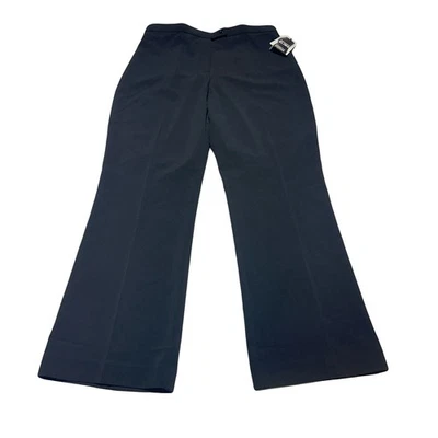 East 5th Secretly Slender Dress Pants Womens Size 14 Petite Black Straight NWT - Image 1 of 4