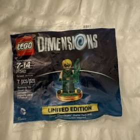 LEGO DIMENSIONS Limited Edition Green Arrow 71342 New & Sealed Polybag