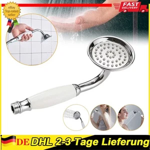 Neu Handbrause Retro Nostalgie Duschkopf Brause 1/2 " Schlauch Anschluss -DE- - Bild 1 von 24