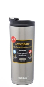 Travel Coffee Mug 16 Oz. Stainless Steel, Leak Proof Dishwasher Safe Lid, Dou... - Picture 1 of 9