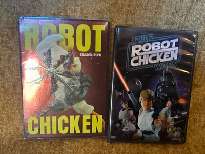 Robot Chicken: Fifth Season 5 (DVD 2-Disc Set + Slipcover) Adult Swim TV Series - Image 1 of 2