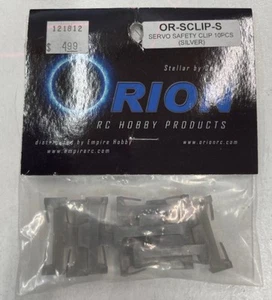 Orion OR-SCLIP-S Servo Saftey Clip (10) Silver - Picture 1 of 1