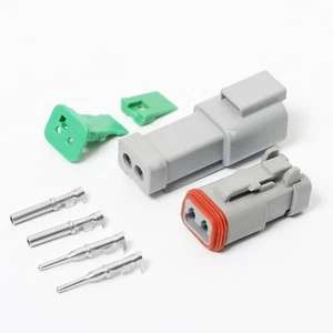 2 Pin Deutsch DT DT04-2P DT06-2S waterproof electrical connector kit - Bild 1 von 6