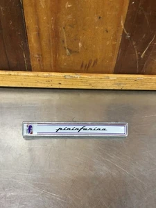 Alfa Romeo Spider • Original Pininfarina Emblem. Used. KAR1255 - Bild 1 von 8