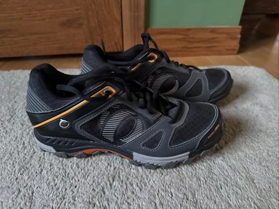 Pearl Izumi Men's X-Alp Seek V Black Orange Mountain Bike Clip-In Shoes 41 EUR - Image 1 of 3