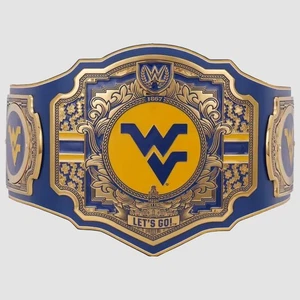 West Virginia Mountaineers WWE Championship Gürtel Legacy Titel für Erwachsenengröße - Bild 1 von 6