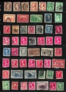 Colección Siglo XIX Sobre Billetes de 1-10 Céntimos Oficinas Colombianos etc EE. UU. 23-6 - Imagen 1 de 4