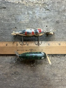 2 Classic Fishing Lures Whopper Stopper Hellbender/Heddon Baby Torpedo - Picture 1 of 2