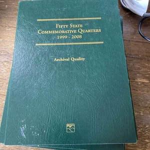 Fifty State Commemorative Quarters 1999-2008 BOOK ONLY NO QUARTERS - Picture 1 of 3