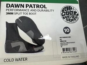 Rip Curl Dawn Patrol 3mm Toe Boot Size 10 Neu&OVP New! Wetsuit Neoprenanzug - Bild 1 von 6