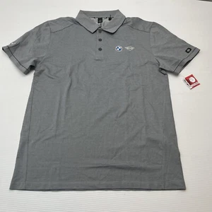 NUEVO BMW Mini Talla Pequeña Gris Mujer Polo Puerto Jersey VDC en la manga Coche - Imagen 1 de 15