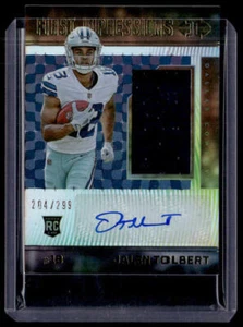 Jalen Tolbert 2022 Panini Illusioni Prime Impressioni Patch Auto /299 #127 - Foto 1 di 2