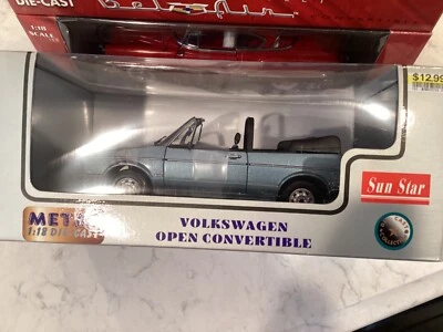 Volkswagen convertible abierto Sun Star 1:18 - #1182 Foto 1 de 4