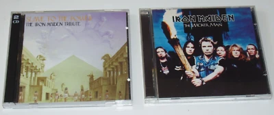 IRON MAIDEN THE WICKER MAN CD / VIDEO SINGLE PLUS SLAVE TO THE POWER 2 CD TRIBUT - Image 1 of 3