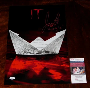 JACKSON ROBERT SCOTT "GEORGIE" SIGNED IT 12X18 MOVIE POSTER JSA COA!!! - Picture 1 of 1