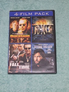 4 Film Pack (DVD) Beyond the law, Quicksand, Ticker, Fall Time WS Used - Picture 1 of 2