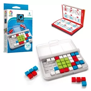 SmartGames IQ Focus Gioco da Viaggio Cognitive Skill Building con Custodia Portatile - Foto 1 di 3