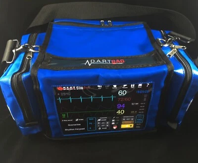 Kit completo de simulador/defib DART Sim Bag ACLS & PALS ECG - Imagem 1 de 4