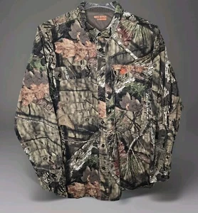 Game Winner Long Sleeve Button Up Hunting Shirt Break-Up Country Camo Men's XL - Picture 1 of 12