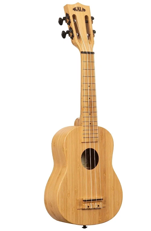 Kala Bamboo Collection 4-String Ukulele Right Natural Soprano KA-BMB-S - Image 1 of 4