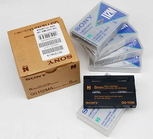 SONY DATA CARTRIDGE TAPE 8mm 112M QG112MAa 5GB 10 EXABYTE 82xx 85xx 8700, ELIANT - Bild 1 von 1