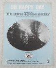SHEET MUSIC OH HAPPY DAY EDWIN HAWKINS SINGERS ORIGINAL 1969 MUSIC