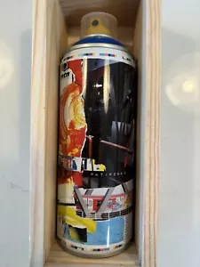 Mtn Montana ‘Alonso Alcalde’ Spray Paint Can/Tin Klan Blue Ltd Edition FREE SHIP - Picture 1 of 9