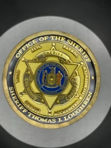 Chenango County Norwich New York Sheriff Public Safety Building Dedication Coin - Picture 1 of 3