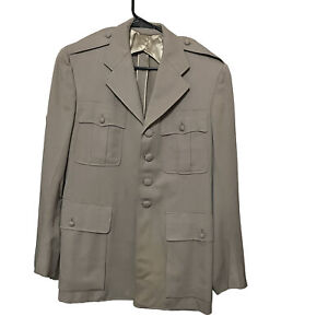 VTG Lauterstein’s San Antonio Tan Military Jacket Uniforms Of Distinction Mens S