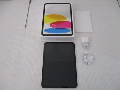 Apple iPad 10 (2022) 256GB MPQ13FD/A Silber Wifi +5G Tablet SN: DJ66W5D65Q- - Bild 1 von 4