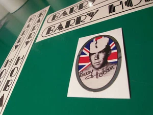 Barry Hoban decal set. 5 in set inc shiny head tube deacl. New artwork. The best - Picture 1 of 2