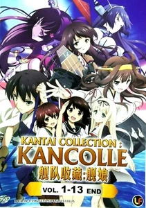 DVD Kantai Collection Kancolle TV 1-12 End KanColle English SUB + TRACK Shipping - Imagen 1 de 6