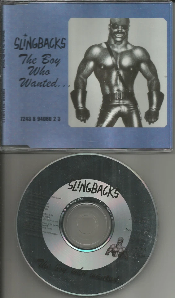 SLINGBACKS The Boy Who Wanted 3 НЕИЗДАННЫЙ TRX Европа CD сингл ПРОДАВЕЦ ИЗ США 1994 - Изображение 1 из 1