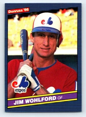 1986 Donruss - #157 Jim Wohlford - *Near Mint* - Image 1 of 2