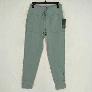 Wild Fable Juniors Medium High Waisted Jogger Pants Leggings Mint Green Pockets - Picture 1 of 8