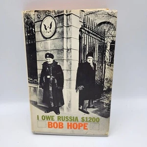I Owe Russia $1200 By Bob Hope 1963 1st Edition 1st Printing HC Dust Jacket - Bild 1 von 10