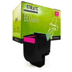 ECO Toner MAGENTA ersetzt Lexmark 71B0030 71B20M0 71B0H30 71B2HM0 2.300 Seiten - Bild 1 von 2