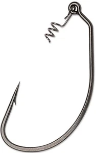 VMC Heavy Duty Black Nickel Swimbait Hook 4 Pack - Bass Fishing Terminal Tackle - Picture 1 of 7