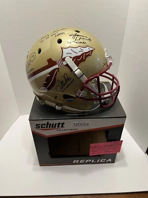 FSU Bobby Bowden, Ward, Weinke, Winston, Signed Autographed Helmet JSA RARE 🔥 - Image 1 of 4