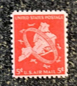 1948US #C38 5c New York City Jubilee - Air Mail - Mint NH - Picture 1 of 1