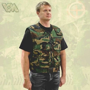 WESTE MILITÄR KÄLTESCHUTZ SURVIVALWESTE ANGELN JAGEN TARNUNG SCHUTZ TACTICAL - Bild 1 von 8