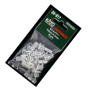 Kato 24-817 N Scale S-Joiner (Viaduct Connector) [20 pcs] White - Picture 1 of 1