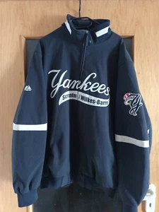 Vintage MLB Majestic Yankees Baseball Thermo Jacke Gr. 2XL  - Bild 1 von 3