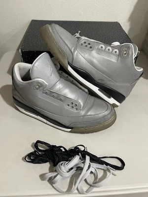 Air Jordan 3 5Lab3 Reflective Silver Size 10 - Image 1 of 4