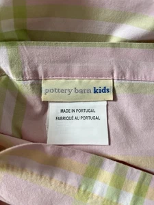 Vintage Pottery Barn Kinder rosa Kissenbezug weiche Baumwolle Standardgröße auch Erwachsene - Bild 1 von 7