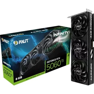 Palit Geforce RTX 5060 Ti Infinity 3 (8GB GDDR7-PCI Express 5.0-2572Mhz-28000Mhz - Picture 1 of 4
