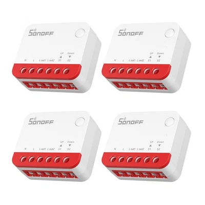 4 paquetes Sonoff Zigbee Smart interruptor de persiana persiana temporizador control de aplicación - Imagen 1 de 4